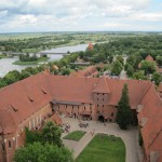 Marienburg Blick auf dem Nogat